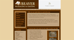 Desktop Screenshot of beaverpackaging.com